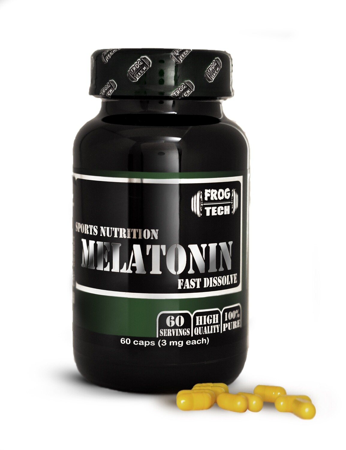 Мелатонин Frog Tech Melatonin, 10 мг, 60 капсул купить в Москве по цене ...