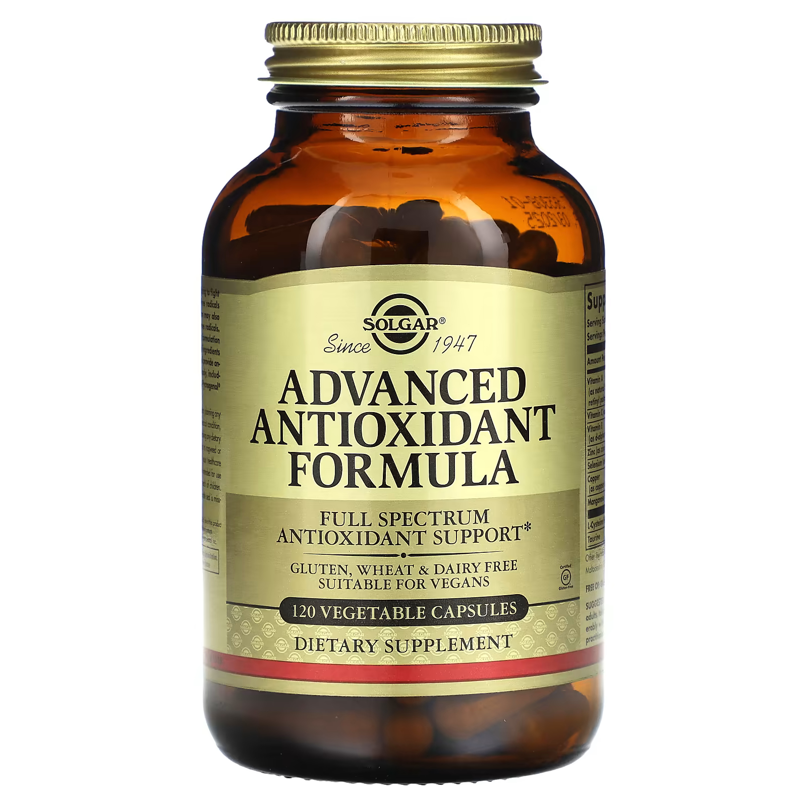 Solgar Advanced antioxidant Formula капсулы.