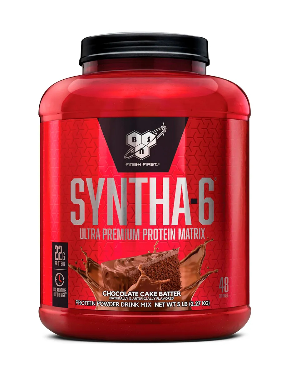 Многокомпонентный протеин BSN Syntha-6, 2270 г, Шоколадный брауни ...