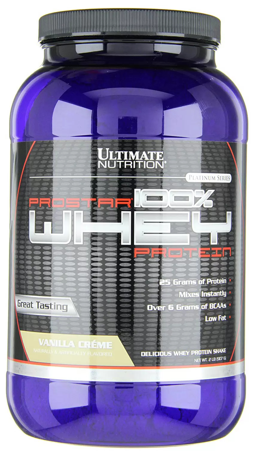 Протеин Ultimate Nutrition Prostar Whey, 907 г, Ваниль купить в Москве ...