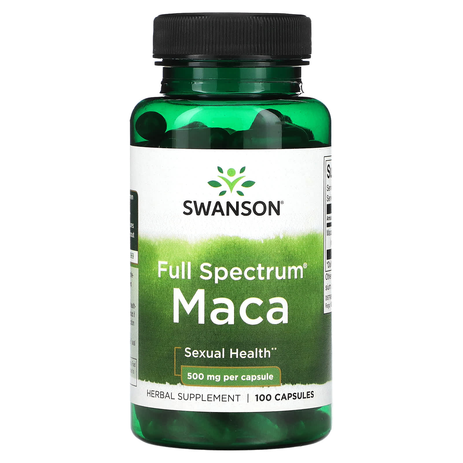 Мака Перуанская полного спектра Swanson Full Spectrum Maca, 500 мг, 100 ...