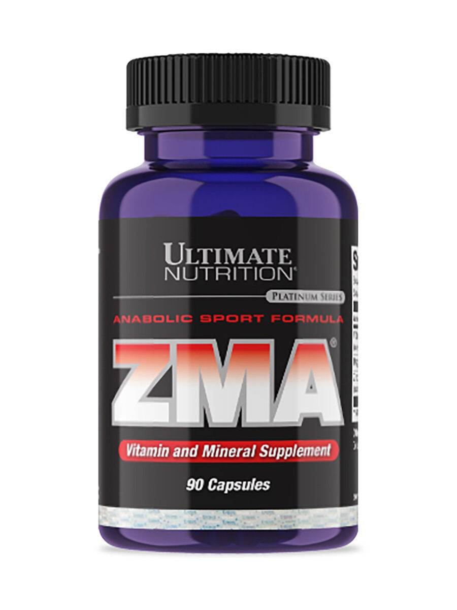 ЗМА Ultimate Nutrition ZMA, 90 капсул купить в Москве по цене 2 790 руб ...
