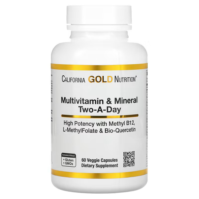 Мультивитамины California Gold Nutrition Daily Multivimamins Nutrition ...