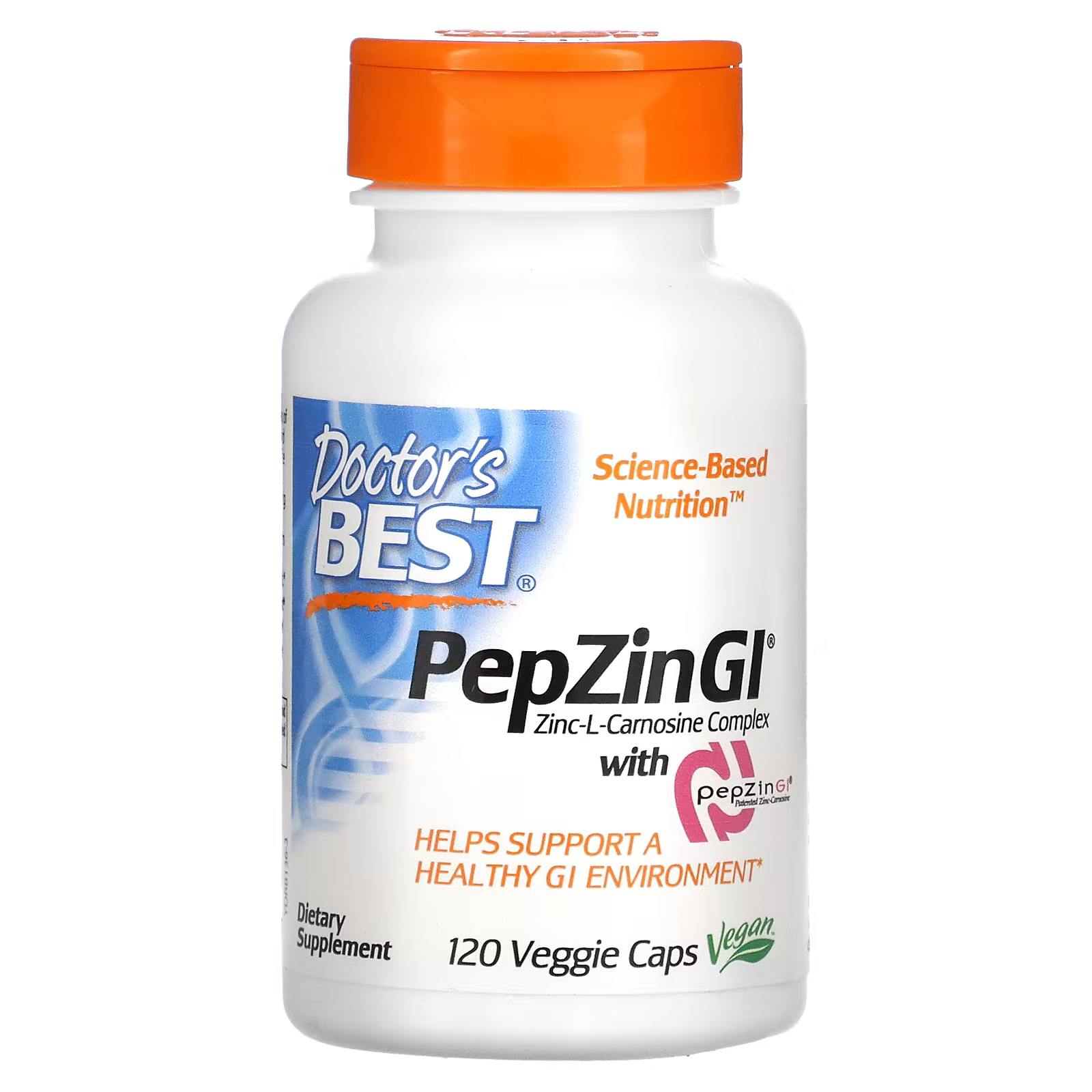 Комплекс цинк-L-карнозина Doctor's Best PepZin GI, Zinc-L-Carnosine ...