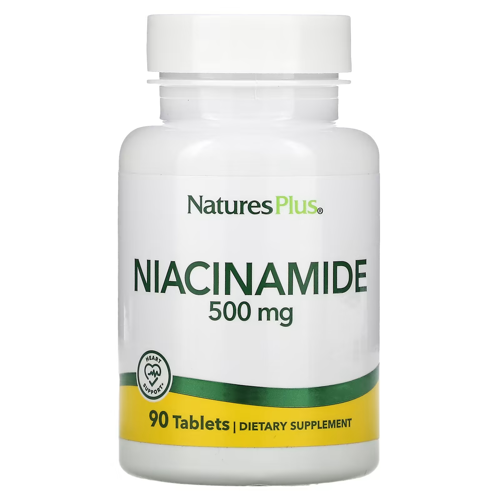 Ниацинамид (никотинамид) Витамин В3 Nature's Plus Niacinamide, 500 мг ...