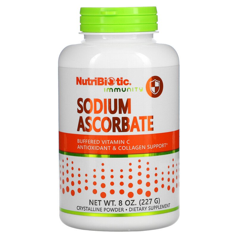 Аскорбат натрия NutriBiotic Sodium Ascorbate, 227 г купить в Москве по ...