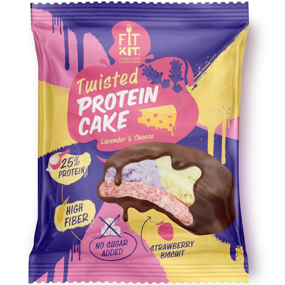Twisted Protein Cake 70 г Fit Kit