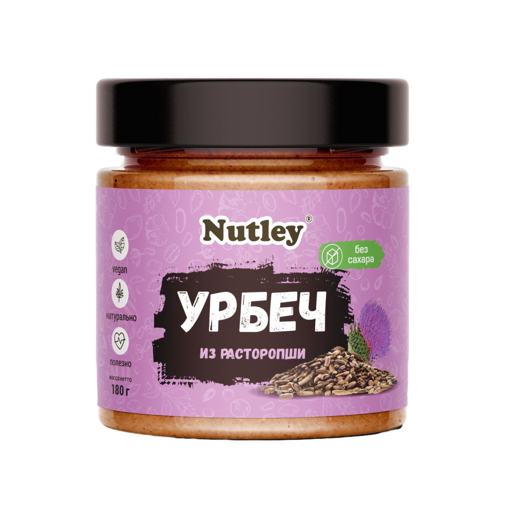 Урбеч Nutley, 180 г, Расторопша купить в Москве по цене 299 руб. 💪 ...